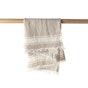 The Belgian Towel Gastendoekje Flax stripe 55x65cm