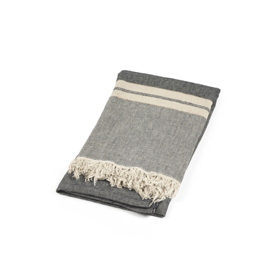 The Belgian Towel Fouta Tack stripe 43x71 inch