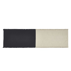 Construction Rug Natural/faded black 80x270cm