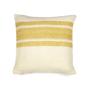 The Belgian Pillow Deco-taie Mustard stripe 50x50cm
