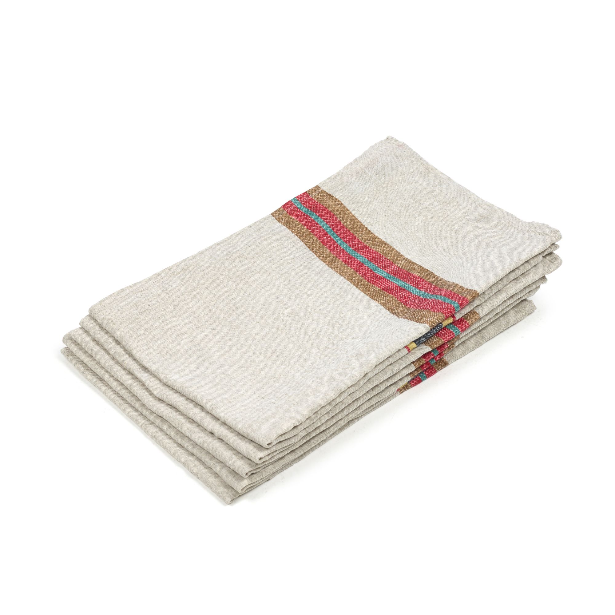 Traditional linen tea online towels