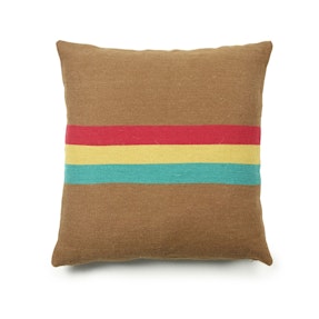 Manitoba Pillow (cushion) Multi stripe 25x25 inch