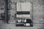 Marshall Deco-kussen Black-Flax 63x63cm