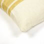 The Belgian Pillow Deco-kussen Mustard stripe 50x50cm