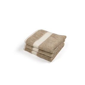 Libeco Brussels Tea-Towel Flax – Set of 2