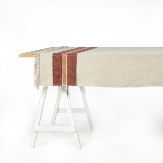 The Belgian Table Throw Tablecloth Fisherman 140x230cm