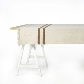 The Belgian Table Throw Tablecloth Railway 140x230cm
