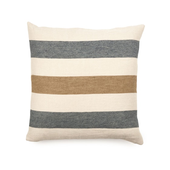 The Belgian Pillow Housse coussin Dakota stripe 50x50cm