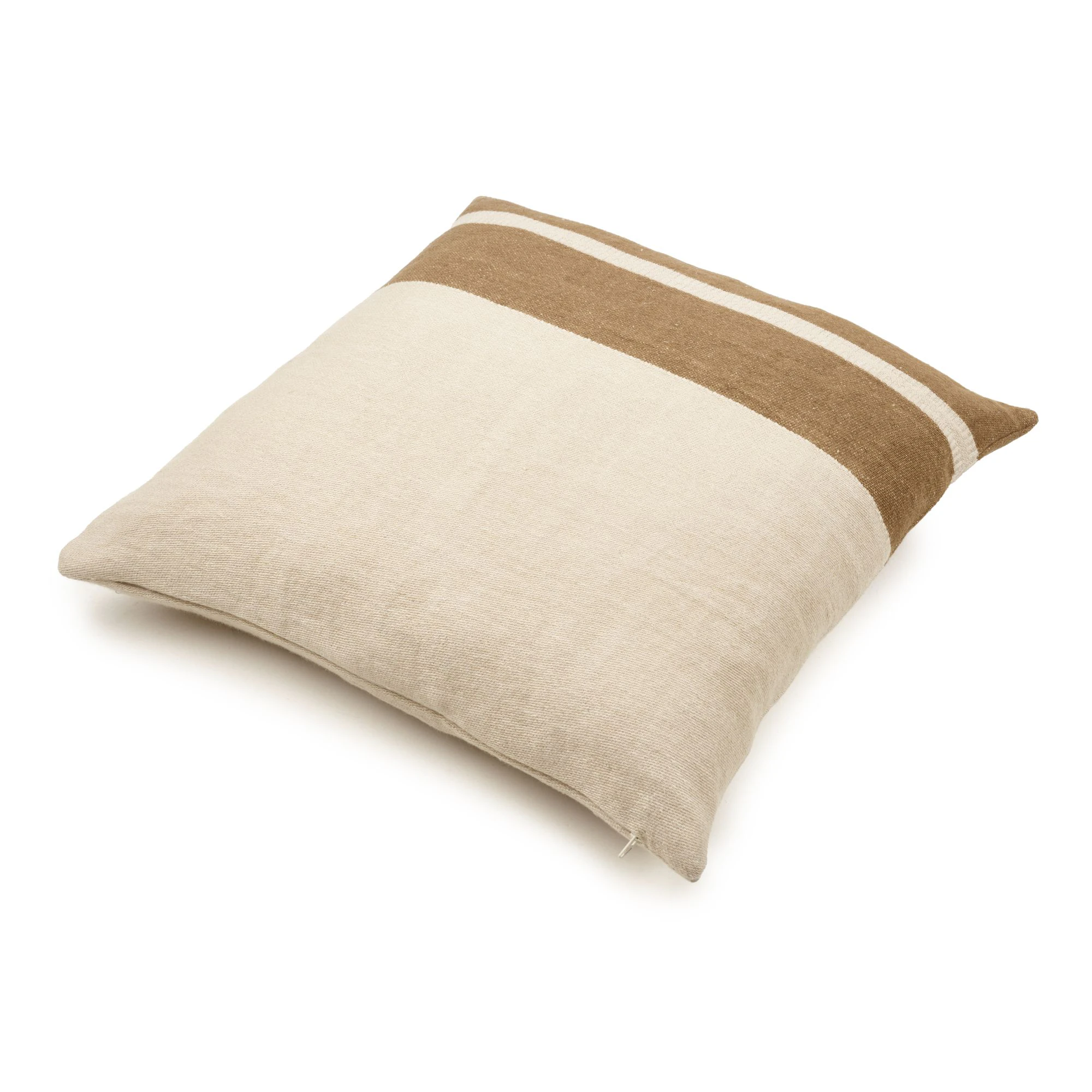 The Belgian Pillow Pillow cover Railroad stripe 20x20