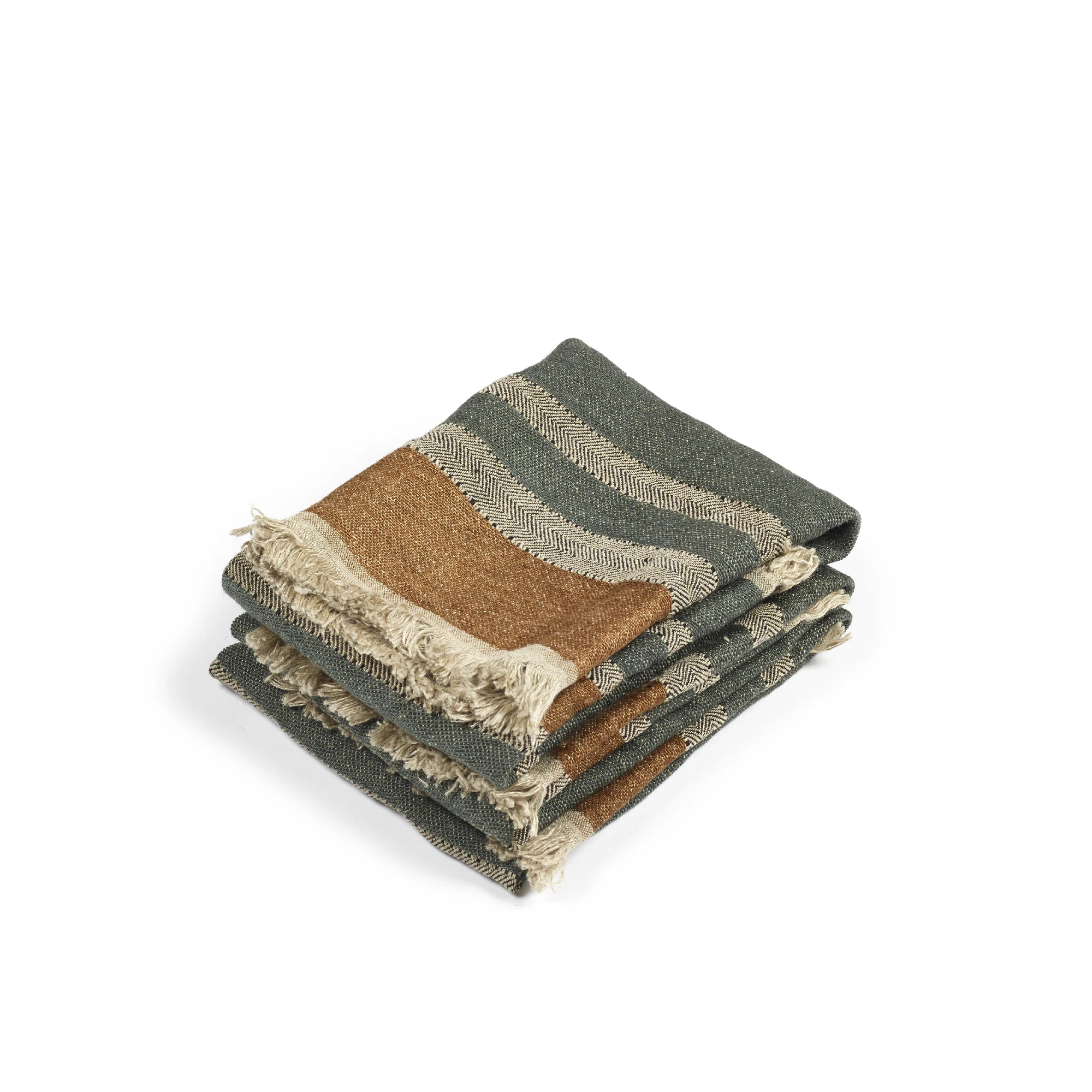 Inyo Belgian Linen Guest Towel - Thumbnail 4