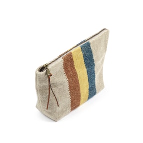 The Belgian Pouch Mini etui Mercurio Stripe 23x16cm