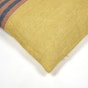 The Belgian Pillow Pillow (cushion) Red Earth stripe 20x20 inch