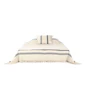 The Indigo stripe Coverlet